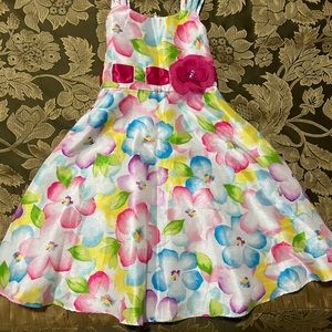 Girl's Floral Dress